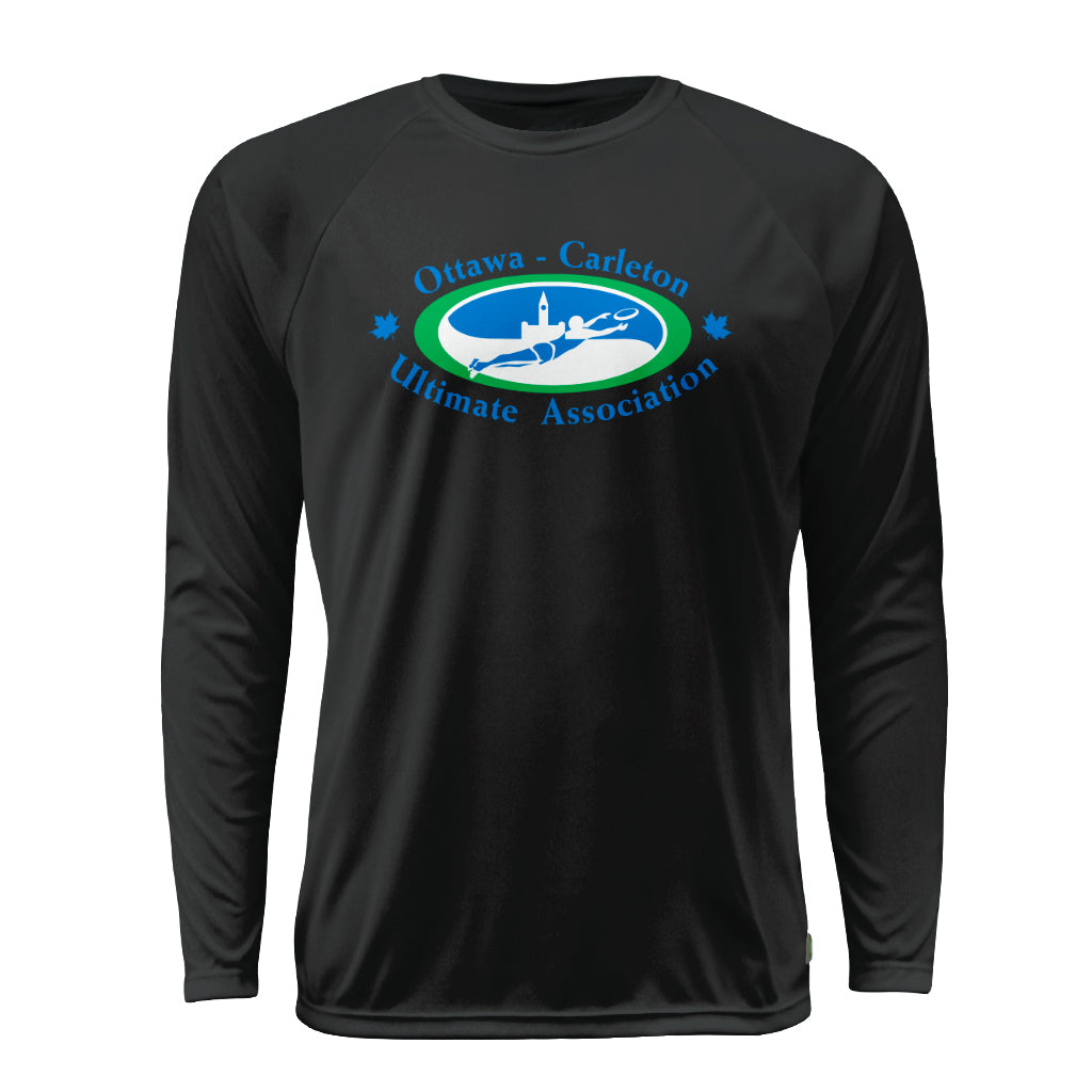 OCUA Dark Raglan Long Sleeve