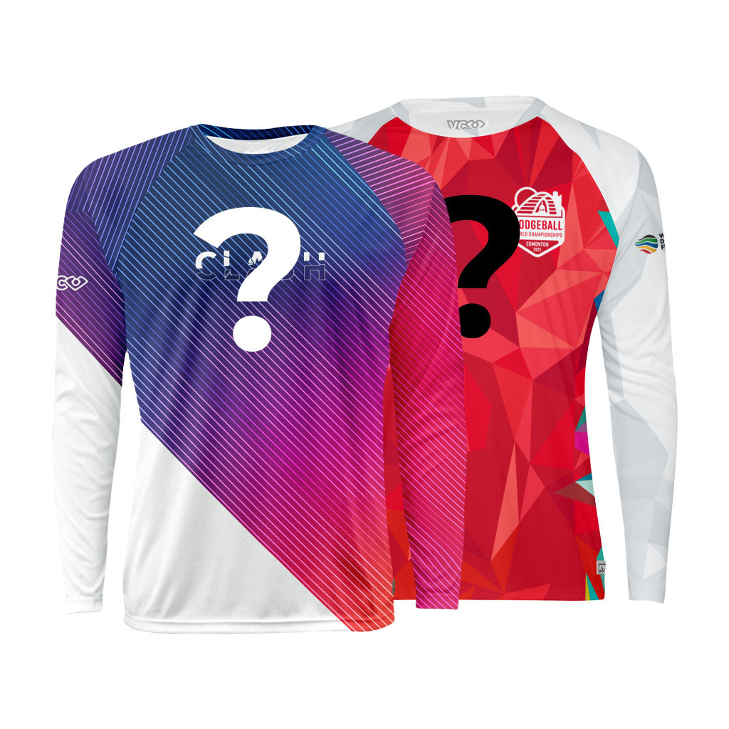 Dodgeball Mystery Full Sub Raglan Long Sleeve