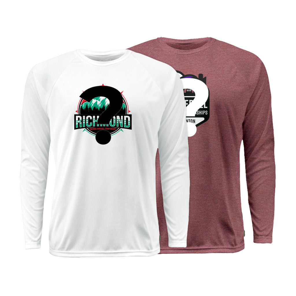 Dodgeball Mystery Raglan Long Sleeve
