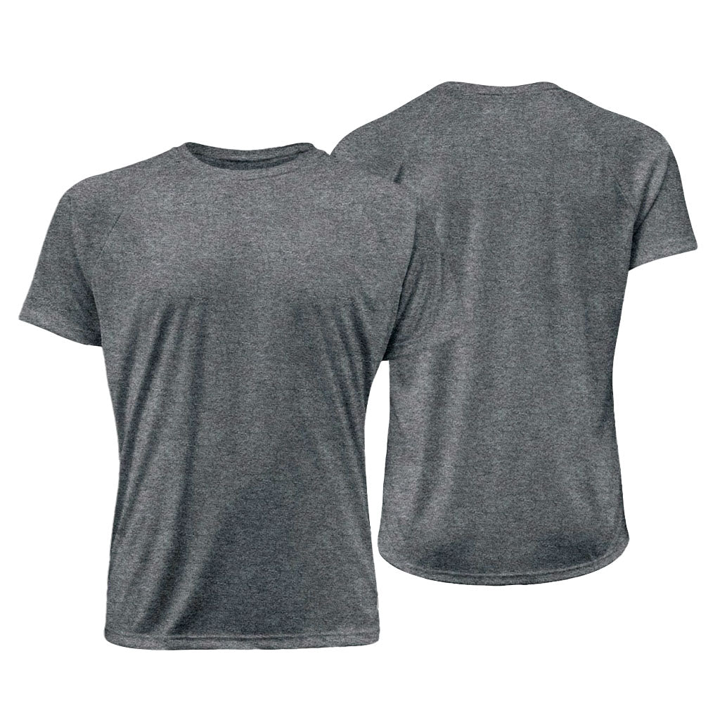 Raglan Jersey - Heather Charcoal