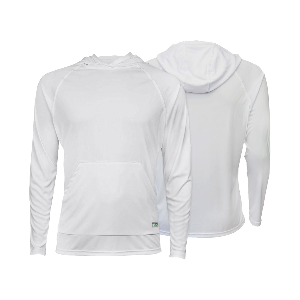 VC Ultimate Frisbee Light Grey Performance Athletic Sun Hoodies