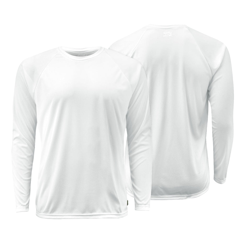Raglan Long Sleeve - White