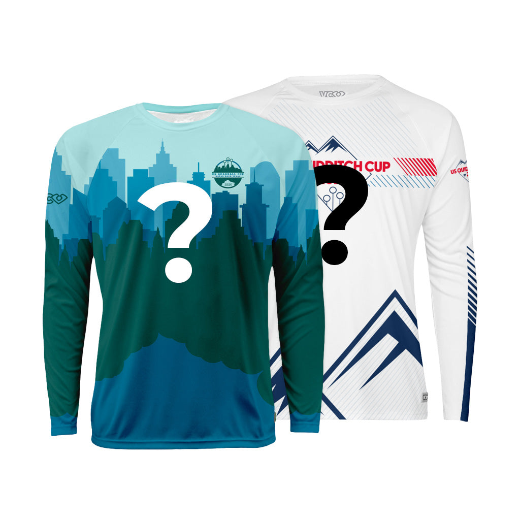 Quadball Full Sub Mystery Raglan Long Sleeve