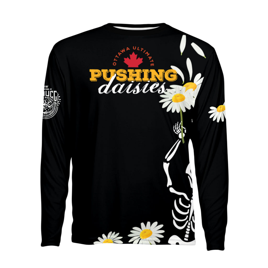 Pushing Daisies Black Classic Long Sleeve