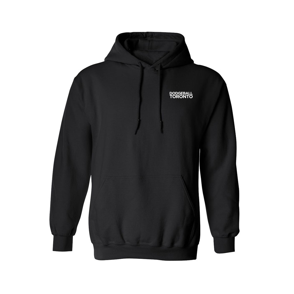 Dodgeball Toronto YKTG Black Cotton Hoodie