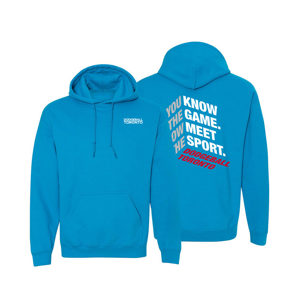 Dodgeball Toronto YKTG Sapphire Cotton Hoodie