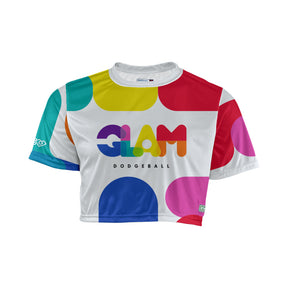 GLAM! Dodgeball Colourful Classic Crop
