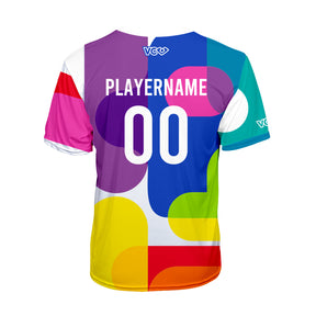 GLAM! Dodgeball Colourful Classic Jersey