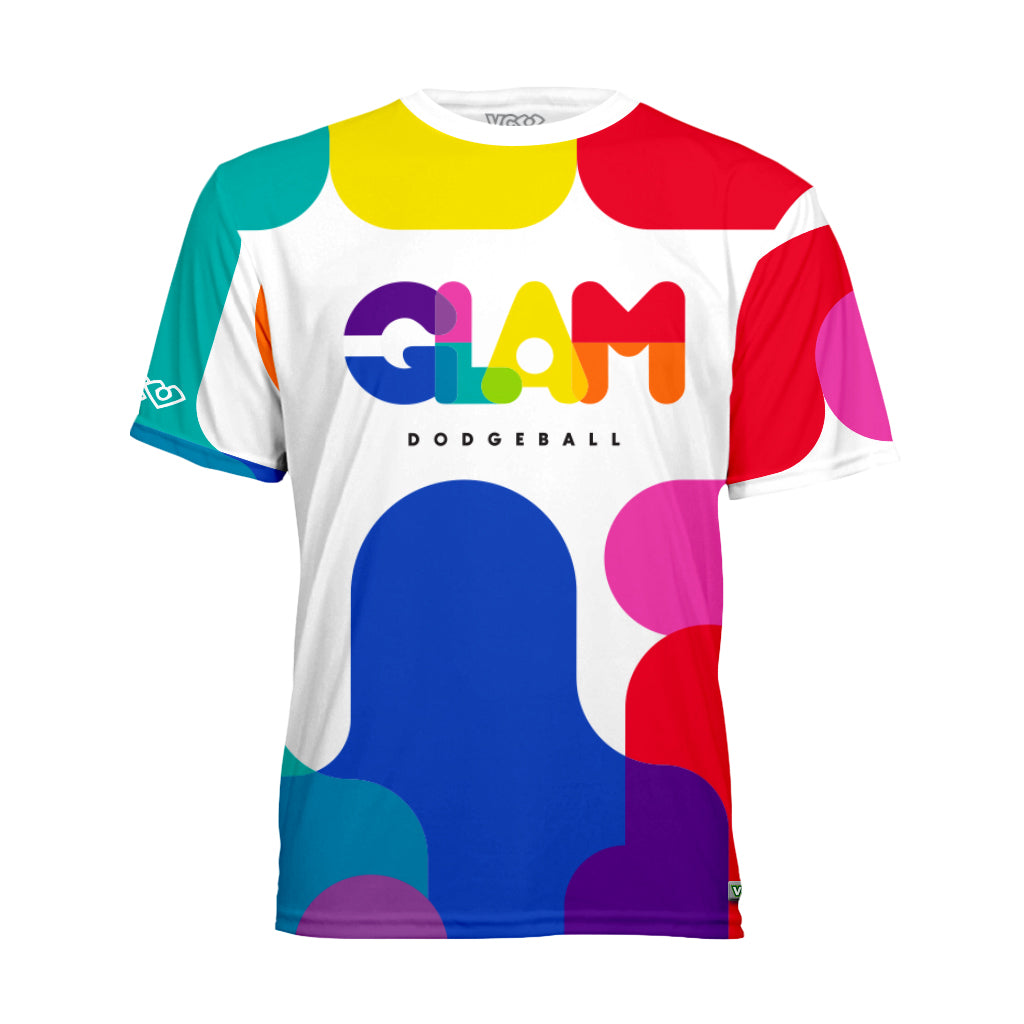 GLAM! Dodgeball Colourful Classic Jersey