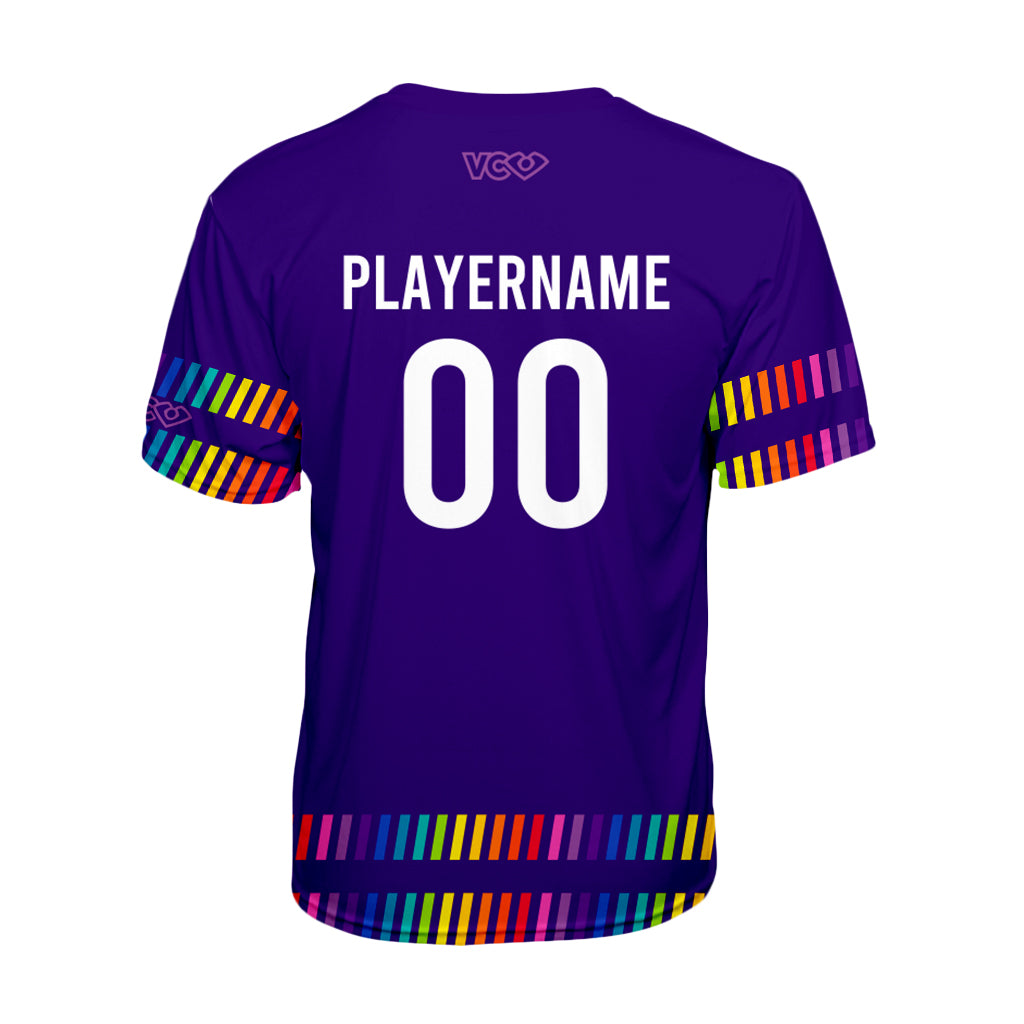 GLAM! Dodgeball Purple Classic Jersey