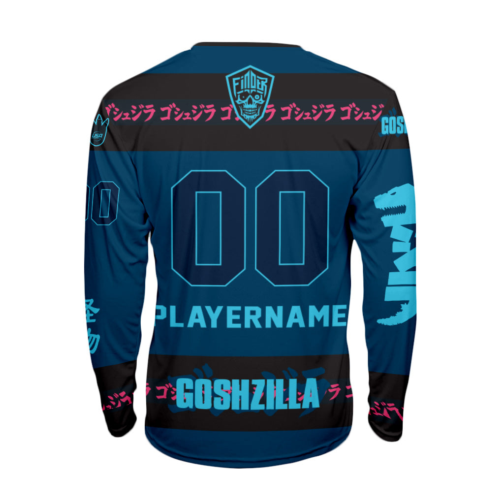 GoshZilla Blue Classic Long Sleeve