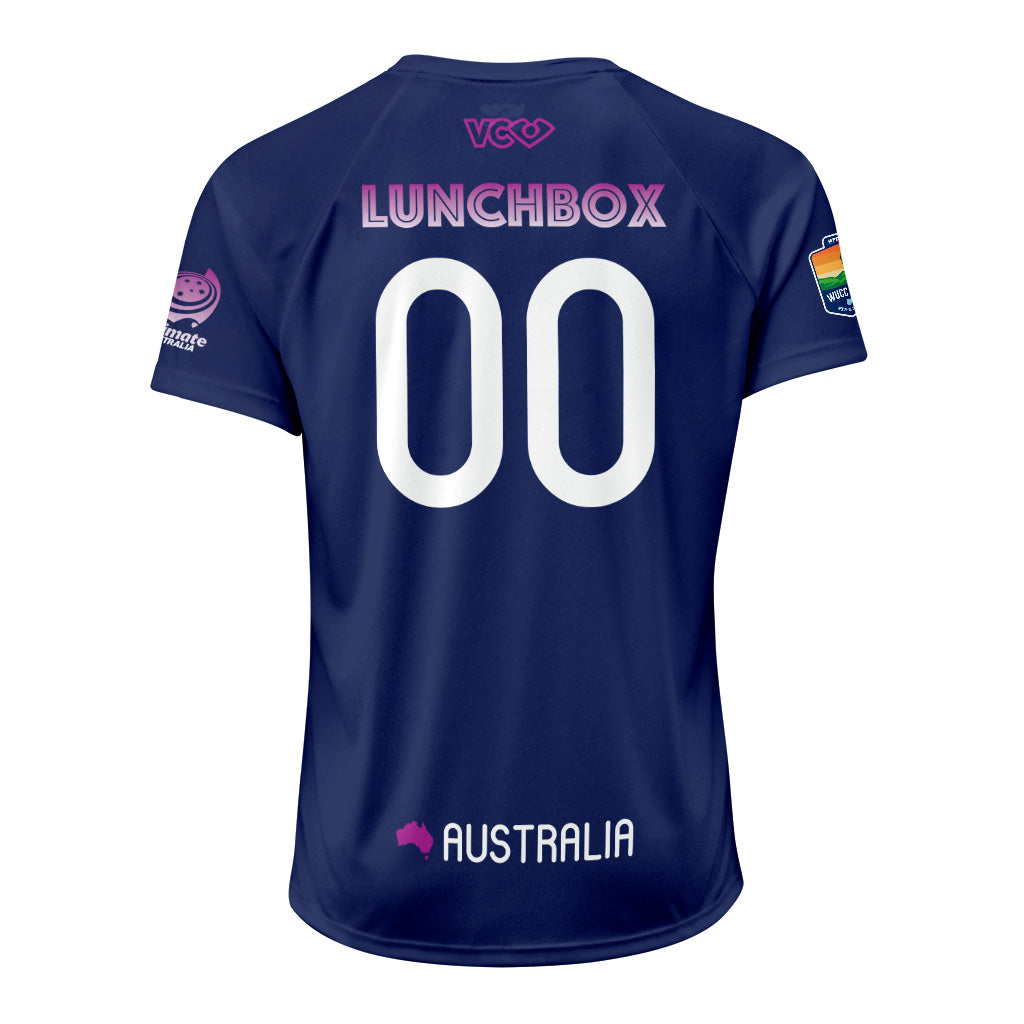 Lunch Box Dark Raglan Jersey