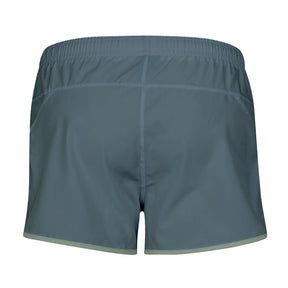 Charcoal + Sage Shorty Shorts With Pockets