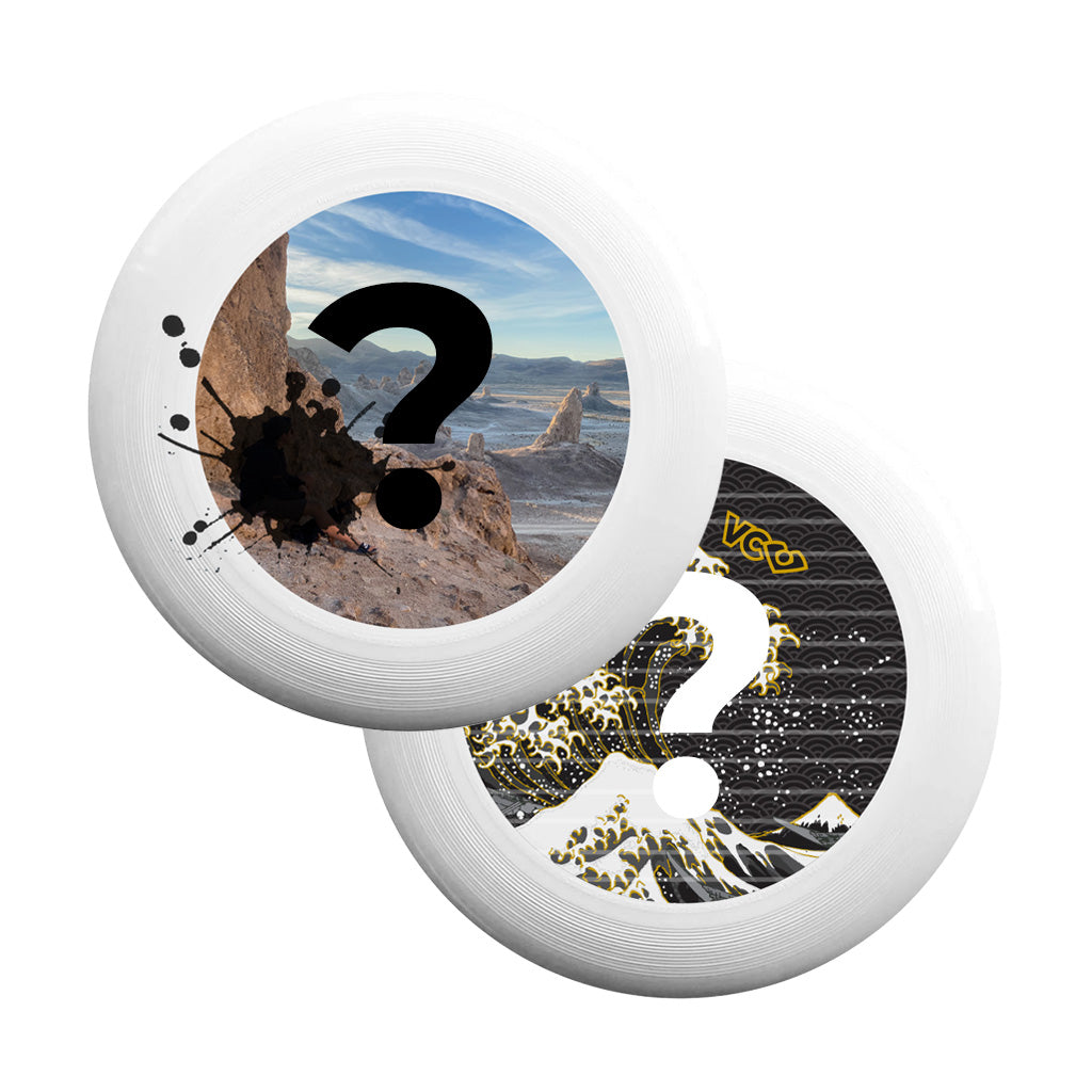 UltraStar Discraft Frisbees with Mystery Designs and Print Defects