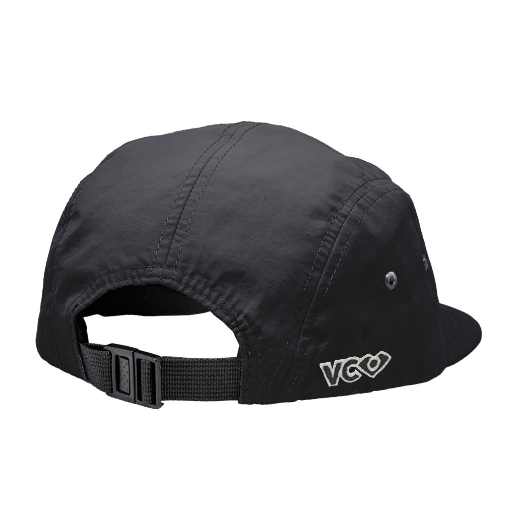 VC 2026 Performance Taslon Black Five Panel Hat