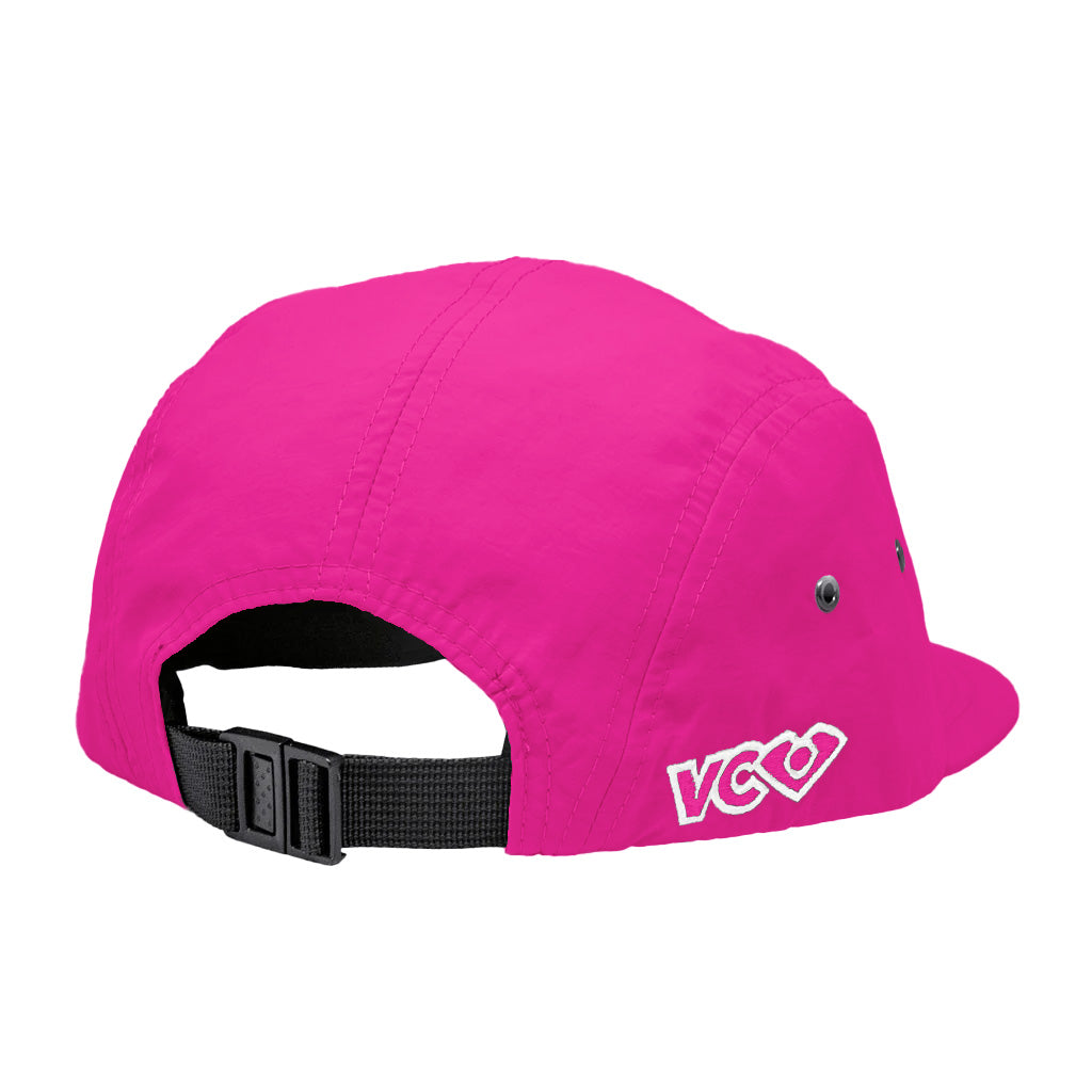 VC 2026 Performance Taslon Pink Five Panel Hat