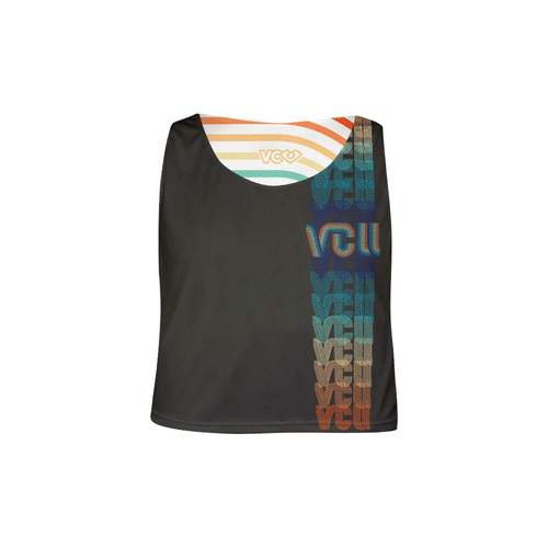 Camisole Réversible En Filet Crop Top
