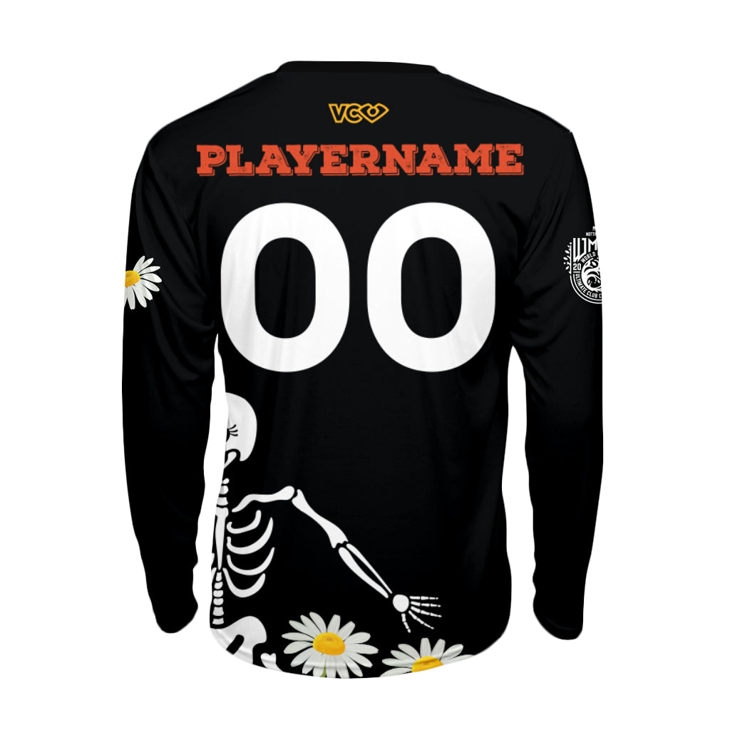 Pushing Daisies Black Classic Long Sleeve