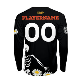 Pushing Daisies Black Classic Long Sleeve