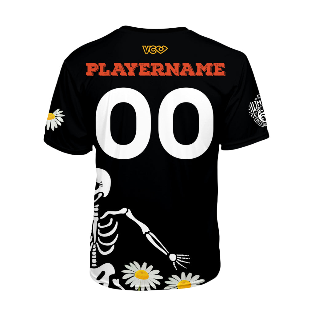 Pushing Daisies Black Classic Jersey
