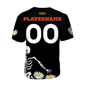 Pushing Daisies Black Classic Jersey