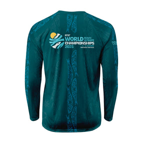 WBUC 2025 Fish Mosaic Dark Raglan Long Sleeve