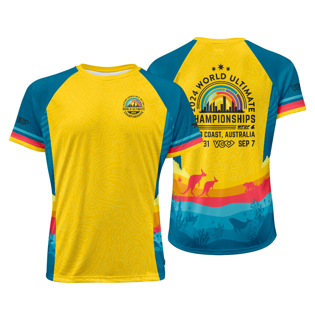 WUC 2024 Wombat Gold Raglan Jersey