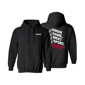 Dodgeball Toronto YKTG Black Cotton Hoodie