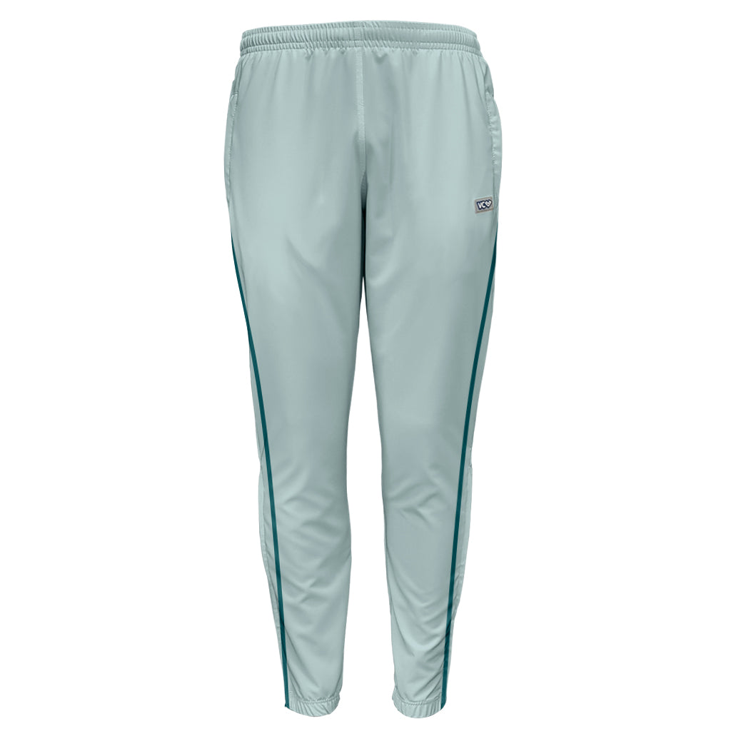 VC Ultimate Frisbee Landscape Dusk Pastel Green Athletic Performance Velocity Track Pants Front
