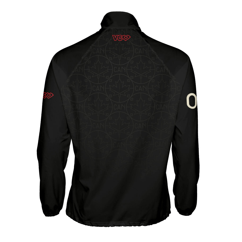 Dodgeball Canada Team Canada Black Velocity Jacket