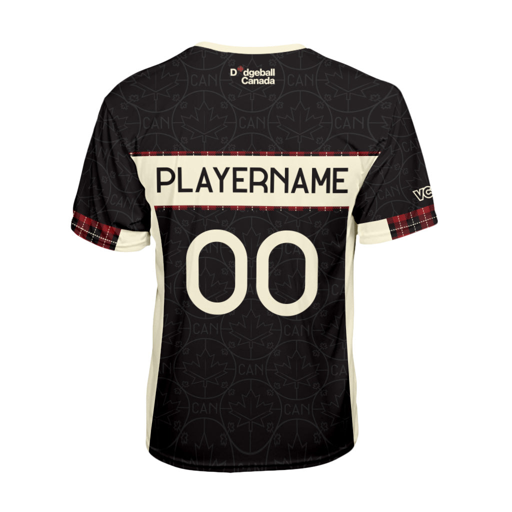 Dodgeball Canada Team Canada Dark Classic Jersey - Cloth