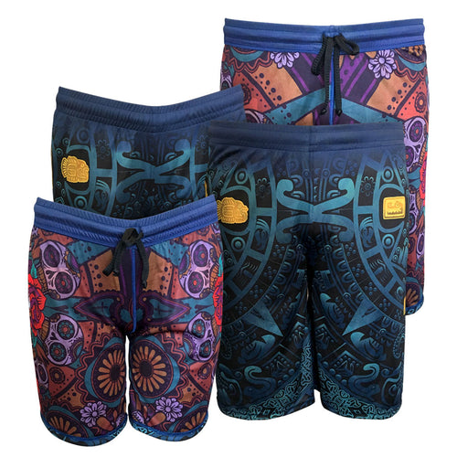 Shorts réversibles sublimés