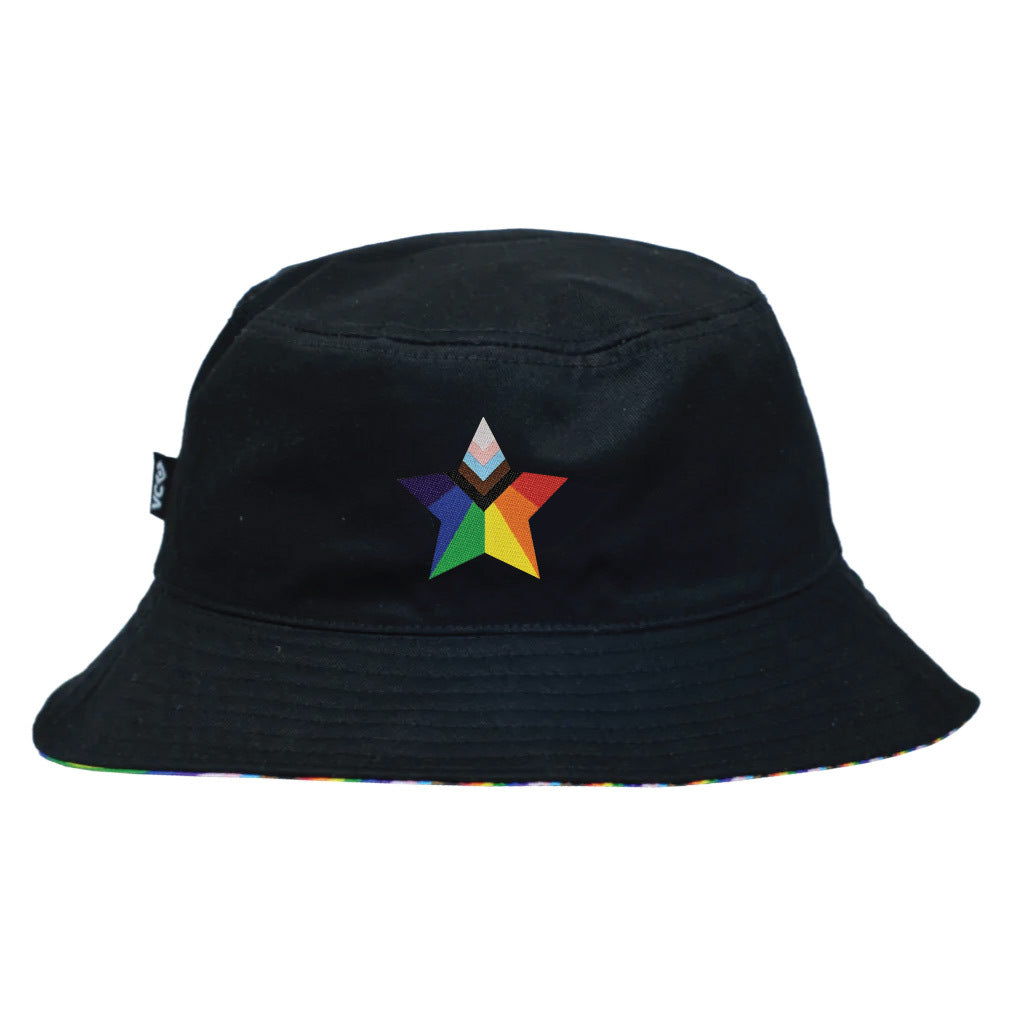 VC Ultimate Progress Pride Star Reversible Bucket Hat